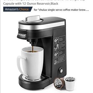 Chulux single serve coffee maker